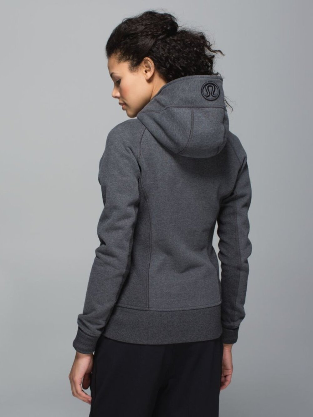 Lululemon Heather Grey Scuba Zip Up 2